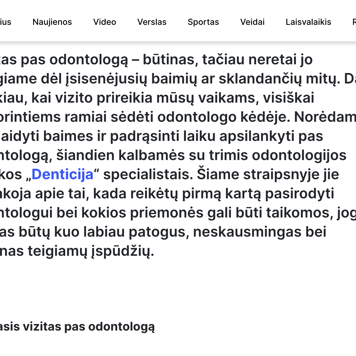 Kokybiški straipsniai svetainėms ir spaudai.